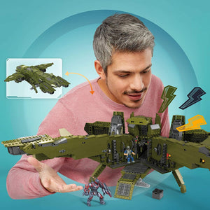 Mega Construx HALO Infinite Pelican Inbound Building Block Toy for Ages 10 & Up
