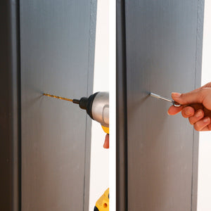 Evenflo Easy Walk Thru Extra Wide Baby/Pet Safety Gate, Farmhouse Collection