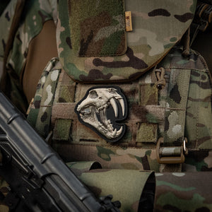 M-Tac Morale Patch Old Tiger PVC - TRAPSKI
