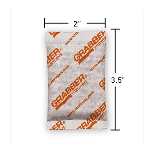 Grabber Hand Warmers - Long Lasting Natural Odorless Air Activated Warmers - Up to 10 Hours of Heat - 40 Pair Box - TRAPSKI