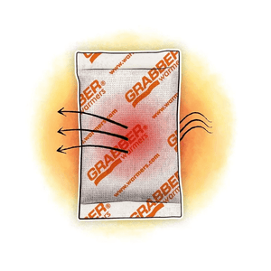 Grabber Hand Warmers - Long Lasting Natural Odorless Air Activated Warmers - Up to 10 Hours of Heat - 40 Pair Box - TRAPSKI