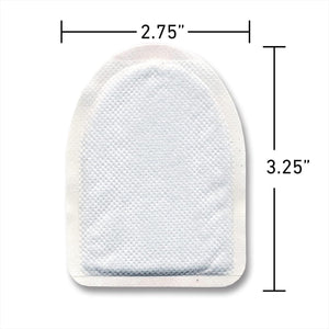 Grabber Toe Warmers - Long Lasting Safe Natural Odorless Air Activated Warmers - Up to 8 Hours of Heat - 40 Pair Box - TRAPSKI