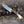 Gravity Damascus Gut Hook Hunting Knife with Exotic Rose Wood and Bone Handle