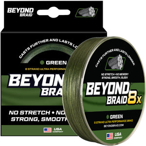 Green 8X- Ultra Performance 8 Strand - TRAPSKI
