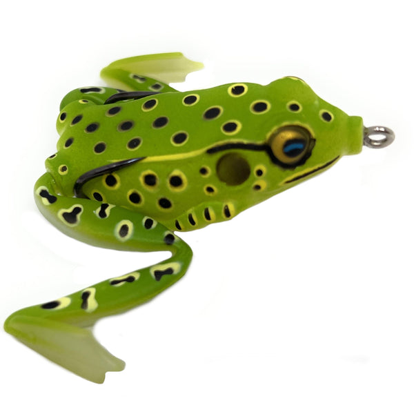 Reaction Tackle Swimming Legs 2.25" Hollow Body Frogs (2-Pack)