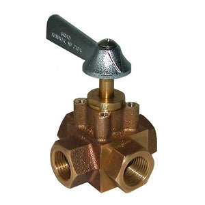 GROCO 1/2" 4-Port Tank Selector Valve - TRAPSKI