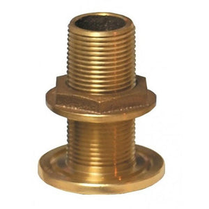 GROCO 2-1/2" Bronze Thru-Hull Fitting w/Nut - TRAPSKI