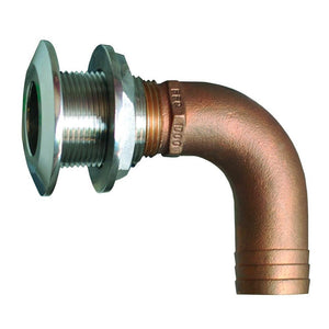 GROCO 3/4" 90 Degree Hose Thru-Hull Fitting - TRAPSKI
