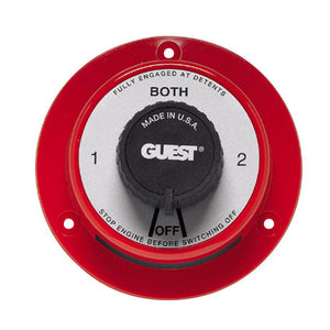 Guest 2101 Cruiser Series Battery Selector Switch w/o AFD - TRAPSKI