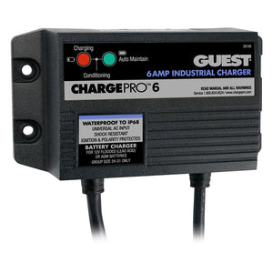 Guest 6A/12V 1 Bank 120V Input On-Board Battery Charger - TRAPSKI