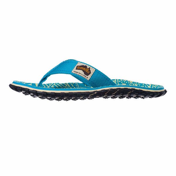 Islander Flip-Flops - Women's - Turquoise Pattern