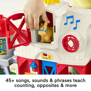 Fisher-Price Little People Caring for Animals Farm Playset for Toddlers Ages 1+