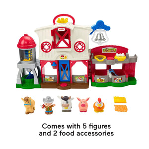 Fisher-Price Little People Caring for Animals Farm Playset for Toddlers Ages 1+