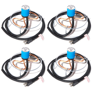 Farm Innovators H-439 1000 Watt Cast Aluminum Submergible Water Deicer (4 Pack)