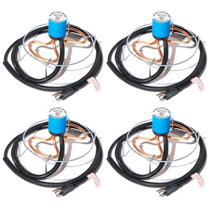 Farm Innovators H-439 1000 Watt Cast Aluminum Submergible Water Deicer (4 Pack)