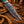 Copper Damascus Hunting Knife – Turquoise & Resin Bowie