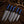 Handmade Forged Damascus Steel Chef Knife Set – Blue Epoxy Resin Handles