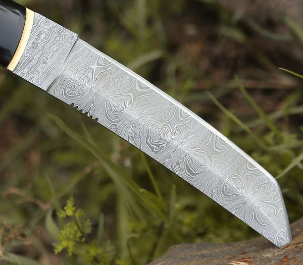 Harbinger Tanto Knife with Horn Handle