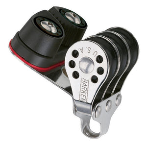 Harken 22mm Triple Micro Block w/Cam Cleat - TRAPSKI