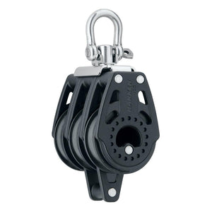 Harken 40mm Carbo Air Triple Swivel Block w/Becket - TRAPSKI