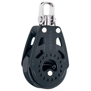 Harken 40mm Carbo Single Ratchet Block w/Swivel - TRAPSKI