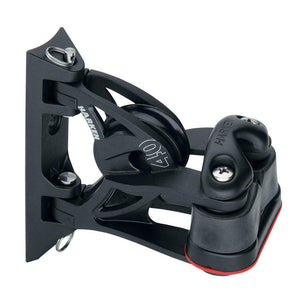 Harken 40mm Pivoting Lead Block - Carbo-Cam Cleat - TRAPSKI