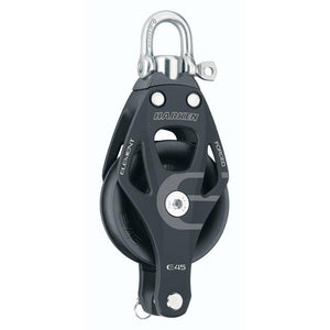 Harken 45mm Single Element Block w/Swivel Becket - TRAPSKI