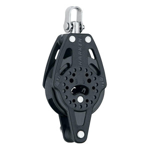 Harken 57mm Carbo Single Ratchet Block w/Swivel Becket - TRAPSKI