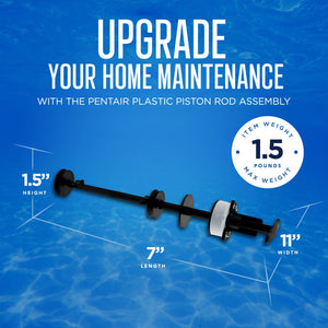 Pentair Plastic Piston Rod Assembly with Handle for PVC Slide Multiport Valve - TRAPSKI