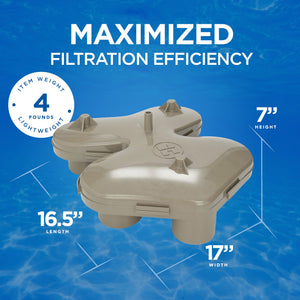 Hayward CX5030C Top Manifold Assembly for SwimClear In Ground Cartridge Filter - TRAPSKI