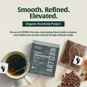 Organic Heavenly Project Decaf Coffee Singles
