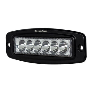 HEISE 6 LED Single Row Driving Light - Flush Mount - TRAPSKI