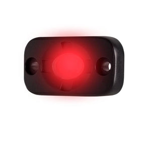 HEISE Auxiliary Accent Lighting Pod - 1.5" x 3" - Black/Red - TRAPSKI