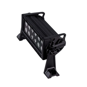HEISE Dual Row Blackout LED Light Bar - 8" - TRAPSKI