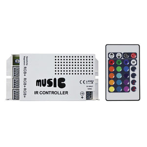 HEISE Sound Activated RGB Controller w/IR Remote - TRAPSKI