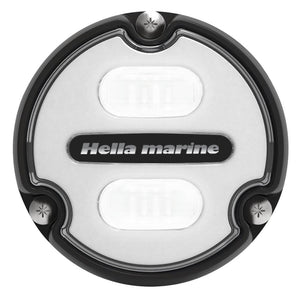 Hella Marine Apelo A1 Blue White Underwater Light - 1800 Lumens - Black Housing - White Lens - TRAPSKI