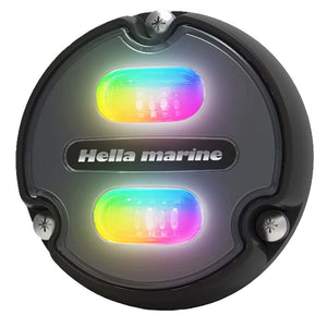 Hella Marine Apelo A1 RGB Underwater Light - 1800 Lumens - Black Housing - Charcoal Lens - TRAPSKI