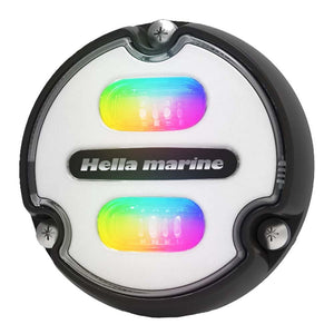 Hella Marine Apelo A1 RGB Underwater Light - 1800 Lumens - Black Housing - White Lens - TRAPSKI
