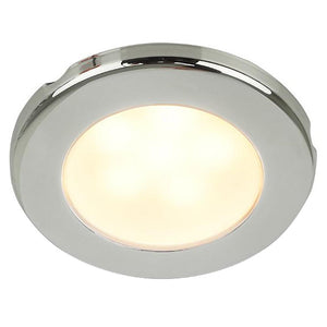 Hella Marine EuroLED 75 3" Round Screw Mount Down Light - Warm White LED - Stainless Steel Rim - 12V - TRAPSKI