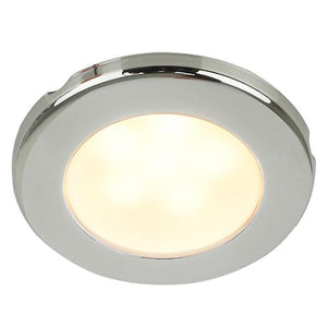 Hella Marine EuroLED 75 3" Round Screw Mount Down Light - Warm White LED - Stainless Steel Rim - 24V - TRAPSKI