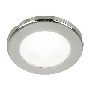Hella Marine EuroLED 75 3" Round Screw Mount Down Light - White LED - Stainless Steel Rim - 24V - TRAPSKI