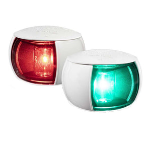 Hella Marine NaviLED Port & Starboard Pair - 2nm - Clear Lens/White Housing - TRAPSKI