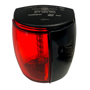 Hella Marine NaviLED PRO Port Navigation Lamp - Black - 2NM - TRAPSKI