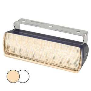 Hella Marine Sea Hawk XL Dual Color LED Floodlights - Warm White/White LED - Black Housing - TRAPSKI