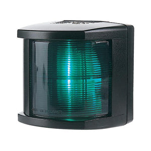 Hella Marine Starboard Navigation Light - Incandescent - 2nm - Black Housing - 12V - TRAPSKI
