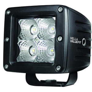 Hella Marine Value Fit LED 4 Cube Flood Light - Black - TRAPSKI