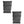 FCMP Outdoor 45 Gal Wood Grain Rain Catcher Barrel Container, Gray (2 Pack)