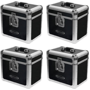 Odyssey LP Vinyl Records Utility Transport Case for 70 12 Inch Records (4 Pack)
