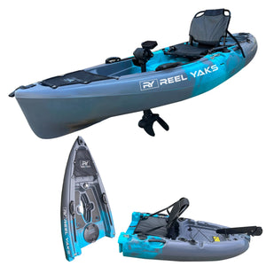Raptor 9.5ft Propeller Drive Modular Fishing Kayak