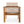 Outdoor Acacia Wood Slatted Club Chairs, Set of 2, Teak Finish
